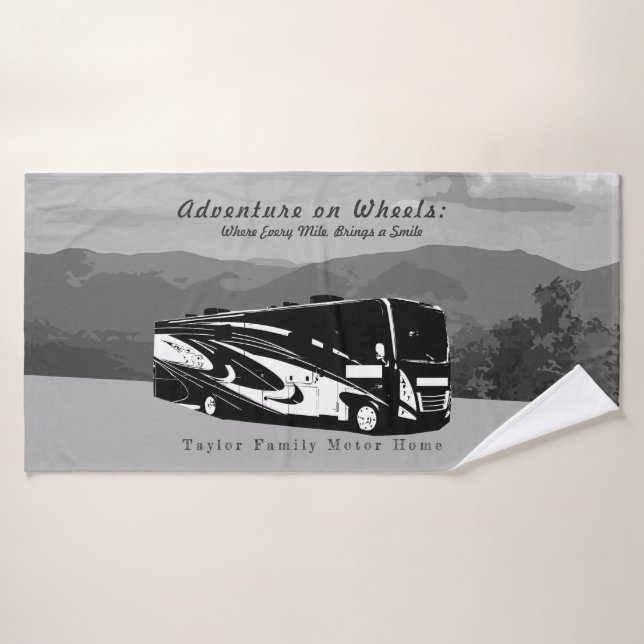Motorhome RV Camper Bath Towel (Bath Towel)