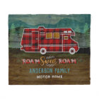 Motorhome RV Camper Travel Van Rustic Personalised