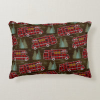 Motorhome RV Camper Travel Van Rustic Pine Pattern