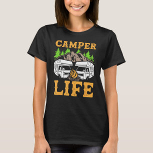 Motorhome Rv Camping Camper Life 1 T-Shirt