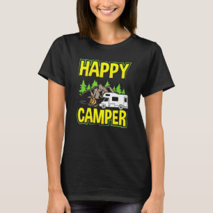 Motorhome Rv Camping Happy Camper 3 T-Shirt