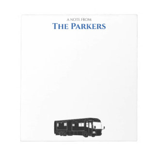 Motorhome / RV / Camping - Personalised Notepad