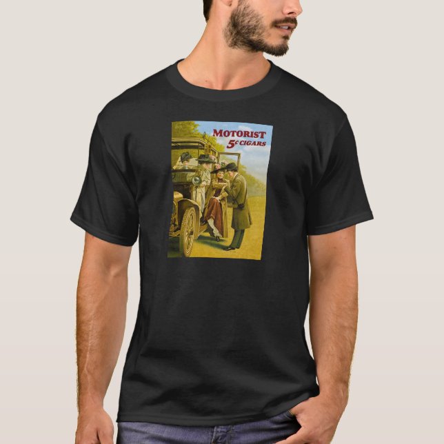 Motorist Cigars Advertisement - Vintage T-Shirt (Front)