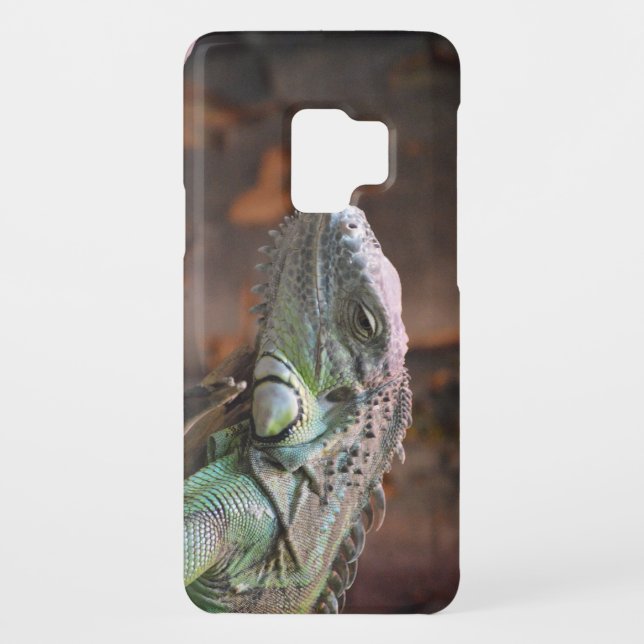 Motorola Droid RAZR Case with Iguana lizard (Back)