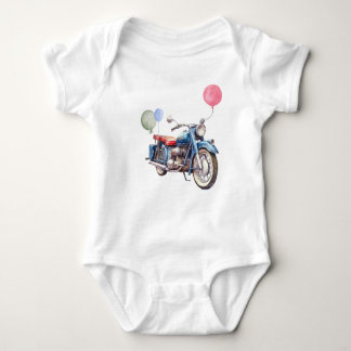 Motorrad-Baby Baby Bodysuit