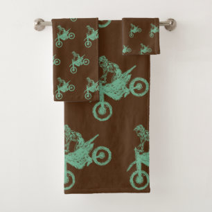 Motosport, Offroad bike Bath Towel Set