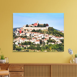 Motovun Croatia Canvas Print