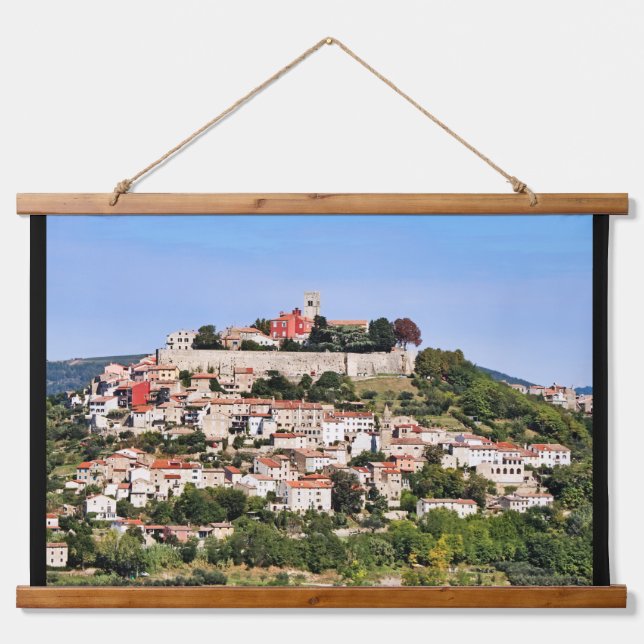 Motovun Croatia Hanging Tapestry (Front)
