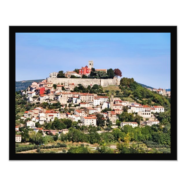 Motovun Croatia Photo Print (Front)