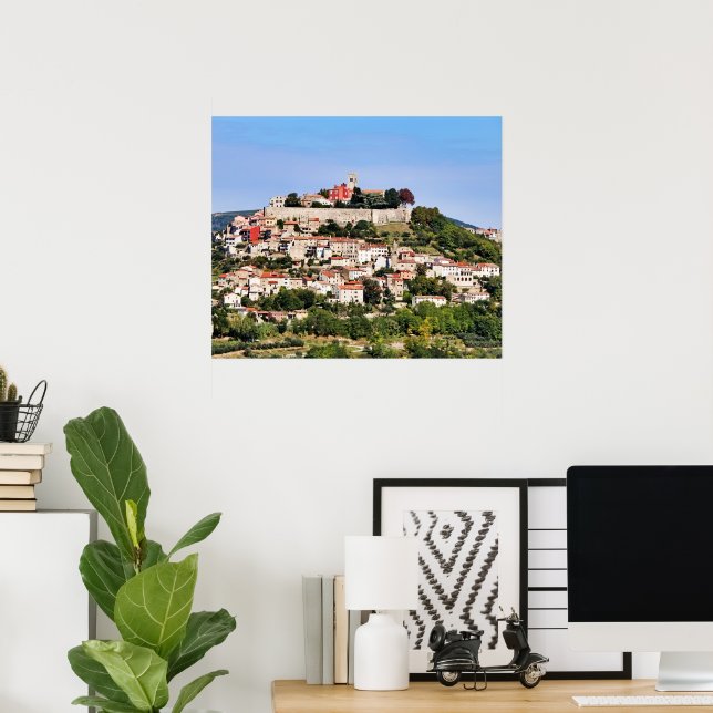Motovun Croatia Poster (Home Office)