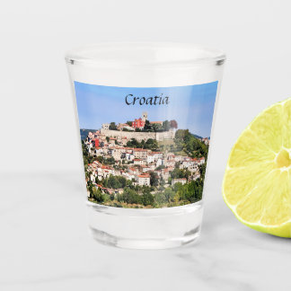 Motovun Croatia Shot glass