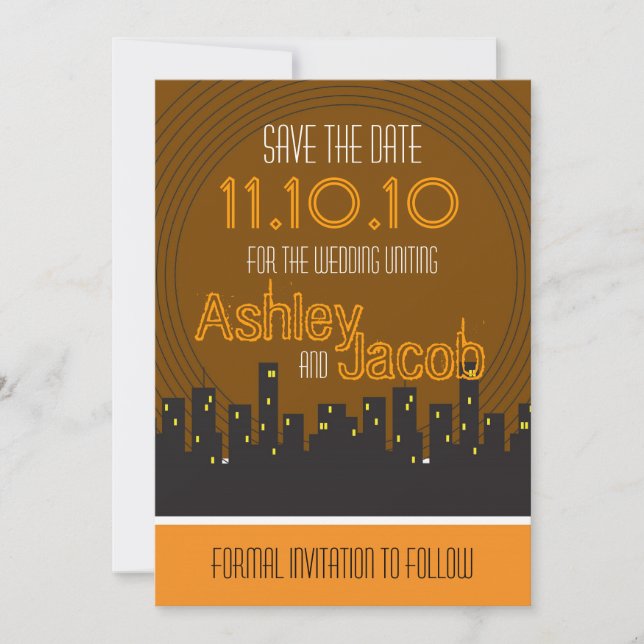 Motown Invitation (Front)