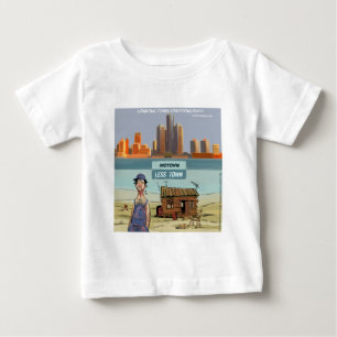 Motown LessTown Funny Baby T-Shirt
