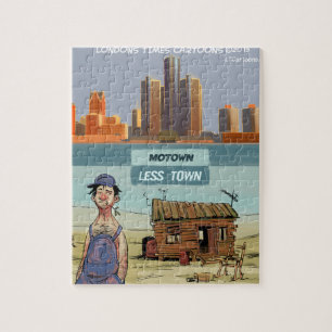 Motown LessTown Funny Jigsaw Puzzle