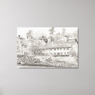 Mottistone Hall Isle of Wight UK 2008 Canvas Print