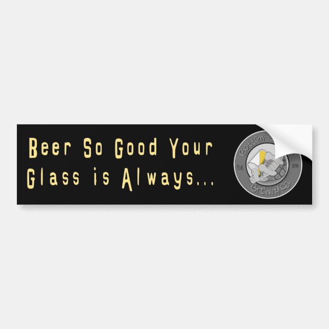 Motto Bumper Sticker (Front)