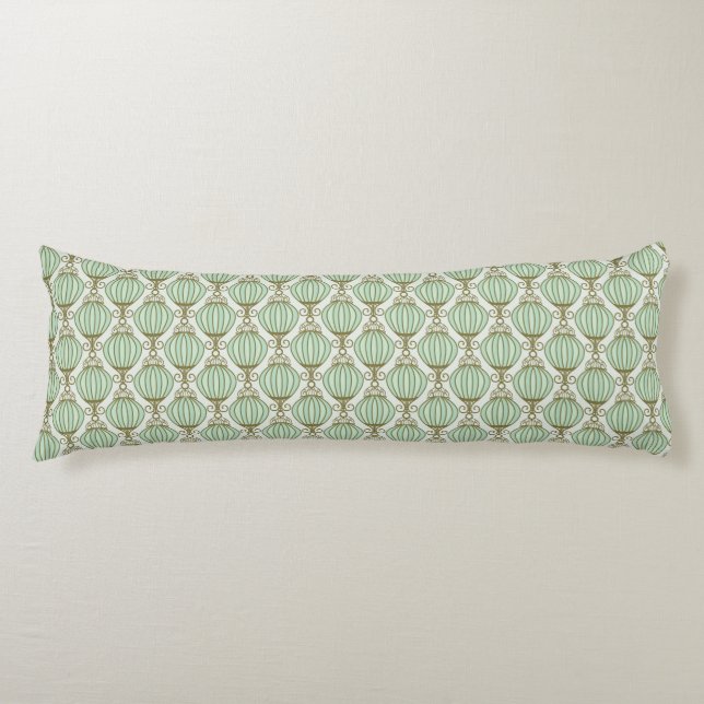 Motton Blue Pattern Body Cushion (Front)