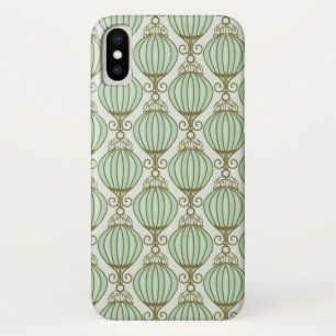 Motton Blue Pattern iPhone X Case