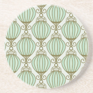 Motton Blue Pattern Coaster