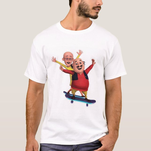 Motu Patlu tshirt  (Front)