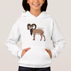 Mouflon goat illustration