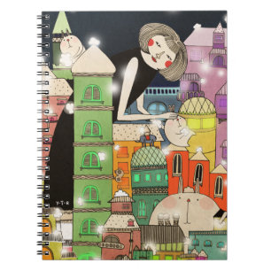 Mouldy city 2013 spiral notebook