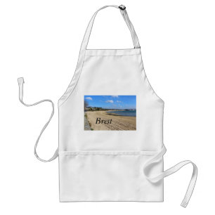 Moulin Blanc beach in Brest Standard Apron
