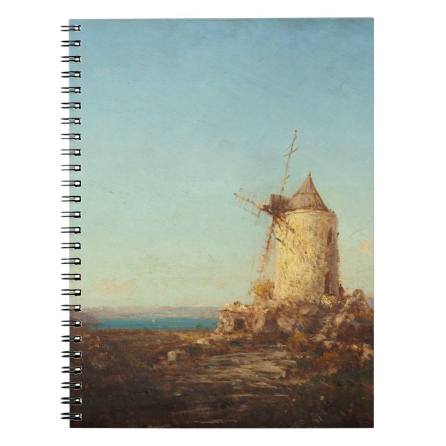 Moulin De Saint-Mitre, Près De Martigues Notebook (Front)