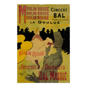 Moulin Rouge: La Goulue Poster