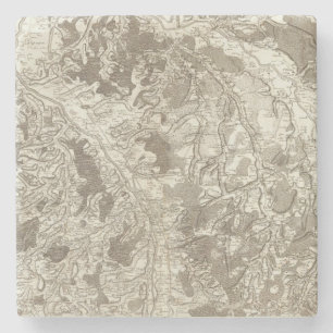 Moulins Stone Coaster