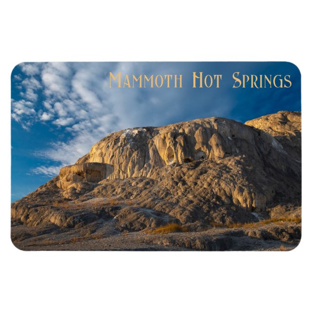 Mound Spring Yellowstone National Park Magnet (Horizontal)