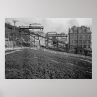 Mount Adams Inclined Railroad in Cincinnati 1905