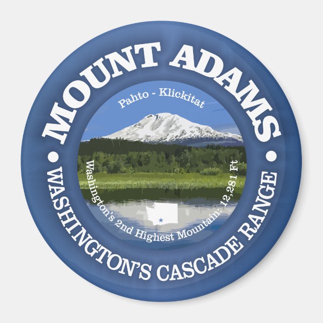 Mount Adams Magnet (Front)