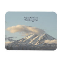 Mount Adams Washington Big Cloud Scenic Photo