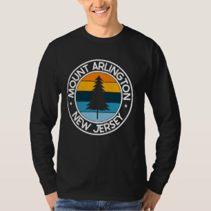 Mount Arlington New Jersey NJ USA City Pride Retro T-Shirt