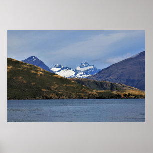 Mount Aspiring and Lake Wanaka Poster