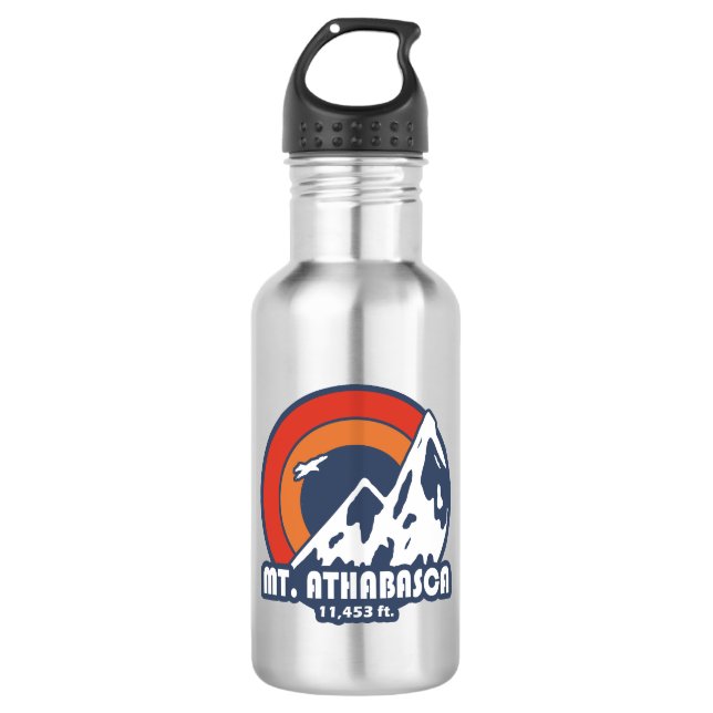 Mount Athabasca Sun Eagle 532 Ml Water Bottle (Front)