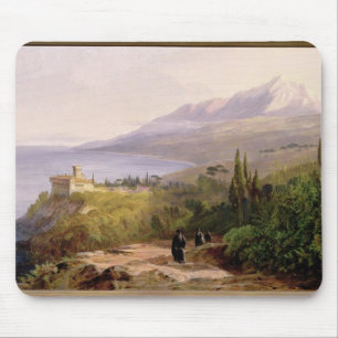 Mount Athos and the Monastery of Stavroniketes, 18 Mouse Pad