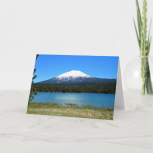 Mount Bachelor, OR Card