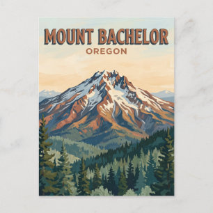 Mount Bachelor Oregon Postcard