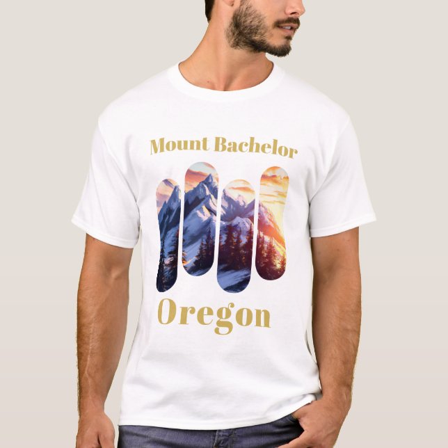 Mount Bachelor ski - Oregon T-Shirt (Front)