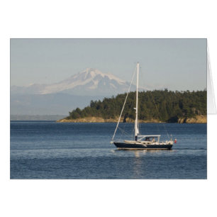 Mount Baker dominates landscape