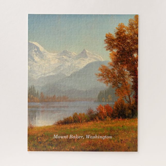 Mount Baker, Washington, fine art, Jigsaw Puzzle (Vertical)