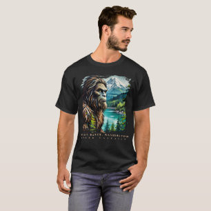 Mount Baker Washington Sasquatch Scenic T-Shirt