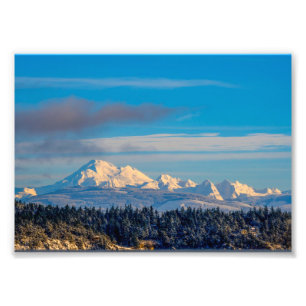 Mount Baker Winter Photo Print