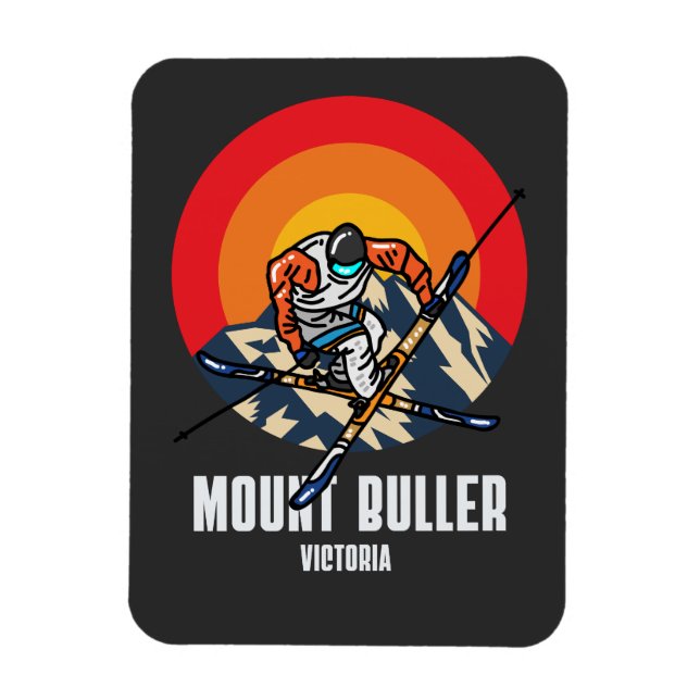 Mount Buller Ski Victoria Magnet (Vertical)