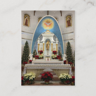 Mount Carmel Religious Catholic Prayer  Holy Card
