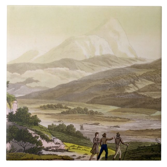 Mount Cayambe, Ecuador, from 'Le Costume Ancien et Tile (Front)