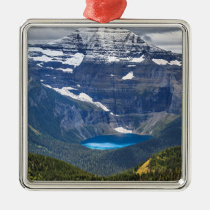 Mount Chapman & Lake Wurdeman Metal Tree Decoration