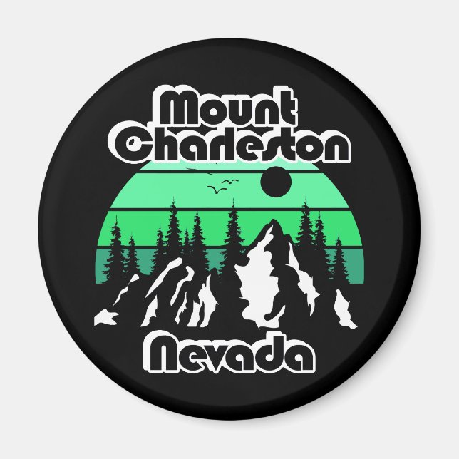 Mount Charleston Nevada Magnet (Front)